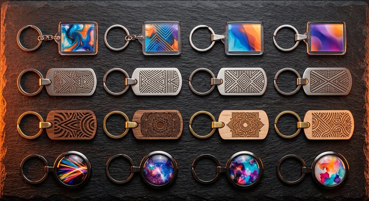 Custom keychains